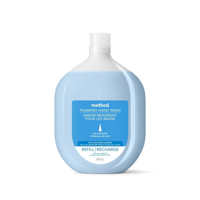 Method Savon Moussant pour les Mains, Minéraux de Mer, 828ml