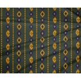 thumbnail image 4 of oneOone Polyester Lycra Fabric Stripe & Geometric Ikat Decor Fabric Printed BTY 56 Inch Wide, 4 of 4