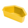 thumbnail image 1 of Oleegame 1PC Spoon And Lid Rest Kitchen Leaking Basket Triangular Kitchen Waste Leaking Basket Sink Side Shelf Yellow, 1 of 2