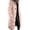 Pink, variant on Teissuly Spring Winter Warm Coat Women Hood Cardigan Large Size Sweater Pocket Single Breasted Long Sleeves Coat,Size S-5XL