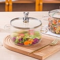 thumbnail image 3 of Storage Containers Simmer Pot Glass Cooking Pot with Lid 16L Borosilicate Heat Glass Cookware for Soup and Baby Food, 3 of 3