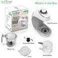 thumbnail image 3 of NutriChef Electric Baby Food Maker Puree Food Processor Blender Steamer (4 Pack), 3 of 8