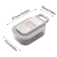 thumbnail image 2 of Vegetable Cutter Multifunction Kitchen Chopper with Container Food Processor and Slicer for Potato Carrot Garlic Durable Construction Easy to Use and Clean, 2 of 6
