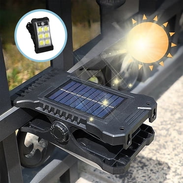 EGNMCR Solar Lights Outdoor Clip Motion Sensor Lights 2 Modes IP65 Wireless Security For Fence Wall Garage Patio Solar Lights