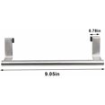 thumbnail image 2 of Cribun 2 Packs Forma Over-the-Cabinet Kitchen Dish Towel Bar Holder - 9", Brushed Stainless Steel, 2 of 6