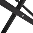 thumbnail image 2 of Chaise lune peluche Mainstays, noir, 2 of 5