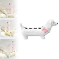 thumbnail image 1 of Stylish Ceramic Bathroom Organizer Design Toothbrush Holder with Four Compartments, 1 of 3
