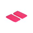 thumbnail image 2 of Terry Cloth 2 Pair ( 4 pieces ) Wristbands, Long Hot Pink, 2 of 2