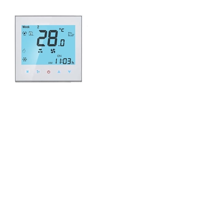 Climatiseur Domestique Intelligent Contrôleur de Température Programmable Thermostat de Processus Numérique Intelligent, Installation Facile