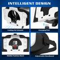 thumbnail image 5 of Tupoyi Casque VR pour Modèle Nintendo Switch Original et Switch OLED Amélioré, Lunettes de Réalité Virtuelle avec Lentilles HD Ajustables et Courroie de Tête Confortable, Trousse Labo, Lunettes 3D, 5 of 5