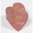 thumbnail image 2 of Inkdotpot Pack Of 100 Real Gold Foil Paper Tags Happy Holiday Favor Hang Tags, 2 of 6
