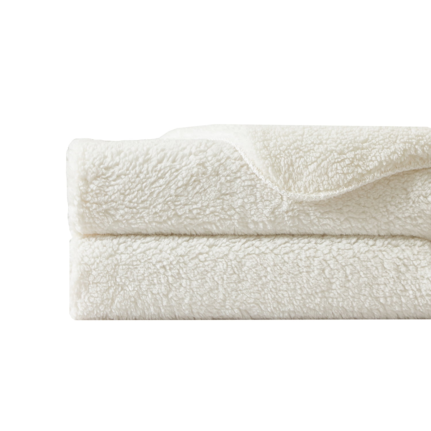 Hometrends Sherpa Blanket Cloud Twin,66 x 90"