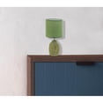 thumbnail image 3 of Ceramic Table Lamp With Shade Leaflet Green, 3 of 3