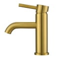 thumbnail image 3 of Ancona Valencia Series Single Lever Bathroom Faucet in Brushed Gold, 3 of 7