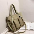 thumbnail image 4 of kurtrusly Shoulder Bag Crossbody Handbag Shoppers Bag Travel Girls Canvas Green, 4 of 9