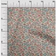 thumbnail image 2 of oneOone Silk Tabby Dusty Gray Fabric Asian Suzani Sewing Craft Projects Fabric Prints By Yard 42 Inch Wide, 2 of 5