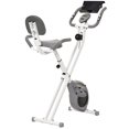 thumbnail image 1 of Soozier Vélo d'Exercice Pliant avec Résistance Magnétique à 8 Niveaux, Gris, 1 of 10