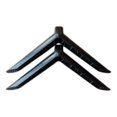 thumbnail image 3 of Miulika 2 Pieces TV Stand Base Premium Practical Sturdy Portable Replace Accessories Length 18.5cm, 3 of 9