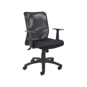 Boss Office Tâche Mesh Office Chaise avec T-Arms