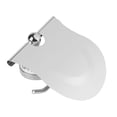 thumbnail image 2 of Bathroom Toilet Paper Holder, Single-post Design Toilet Paper Holder Cover Easy To Install Toilet Paper Roll Holder, For Kitchen Dining Room, 2 of 8