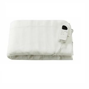 Gymax Twin Size Electric Heated Mattress Pad Blanket with 5 Temperature Modes & Timer, Twin