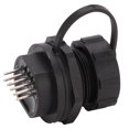 thumbnail image 3 of Female Socket Connector, High Strength Panel Mount Connector  for Machinery for Lamps for Outdoor Equipment, 3 of 8