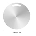 thumbnail image 3 of Boovnll Cutting Board, Circular 304 Stainless Steel Cutting Board Thawing Cutting Board Kitchen Stainless Steel Cutting Board, Cutting Boards for Kitchen, 3 of 9