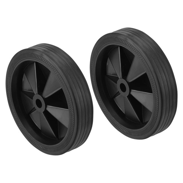 Unique Bargains 5.8' 2 Pack Universal Air Compressor Wheel with 0.5' Dia. Hole