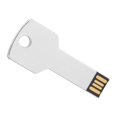 thumbnail image 3 of Clé USB, Clé USB en Forme de Clé pour le Stockage, Disque en Alliage d'Aluminium Argenté pour Ordinateur, 3 of 7