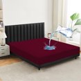 thumbnail image 2 of Cocoon Of Serenity, Waterproof Mattress Protector With TPU Backing, Noiseless Design For Uninterrupted Sleep, Deep Pocket Up To 30 Cm, 180X200 Cm - Microfiber And Waterproof Film, 2 of 5