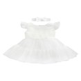 thumbnail image 1 of Little Girls Sweet Style Dress  Mesh Splicing Princess Skirt, 1 of 9