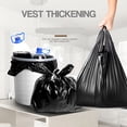 thumbnail image 3 of 50PCS Large Garbage Bags Black Thicken Disposable Environmental Waste Bag Privacy Plastic Trash Bags, 3 of 14