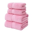 thumbnail image 2 of Dvkptbk Cotton Plain Gift Set Towel Multicolor Soft Absorbent Household Bath Towel Towel, 2 of 6
