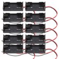 thumbnail image 1 of Cell Holder,10pcs 2x 3x AAA Slot AAA Battery Holder Battery Box Best in Class, 1 of 9