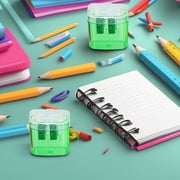 Amzcrzy Pencil Sharpener Desk Organizer Transparent Pencil Sharpener School Supplies Candy Color Pencil Planer School Supplies Teacher Supplies Back To School Supplies Office Desk Accessories
