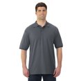 thumbnail image 1 of Jerzees Mens SpotShield Short Sleeve Jersey Sport Shirt, M, Charcoal, 1 of 3
