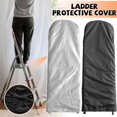 thumbnail image 3 of Folding Ladder Protective Cover Drawstring Adjustable Step Ladder Dust Cover Waterproof Sunscreen Protector Storage Case (B,50x124x6.5cm), 3 of 7