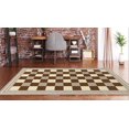 thumbnail image 4 of Capri Buffalo Check Beige & Cream 6' 5" x 9' 3" Area Rug, 4 of 5