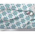 thumbnail image 3 of Soimoi Rayon Fabric Leaves & Floral Artistic Decor Fabric Printed Yard 42 Inch Wide, 3 of 4