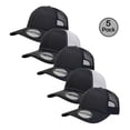 thumbnail image 1 of Blank Activewear, Pack of 5 Snapback Trucker Hats, 1 of 4