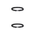 thumbnail image 4 of Redempat Fashionable And Comfortable To Wear Unisex Beaded Bracelets For Everyday Chic Frosted 2Set, 4 of 6