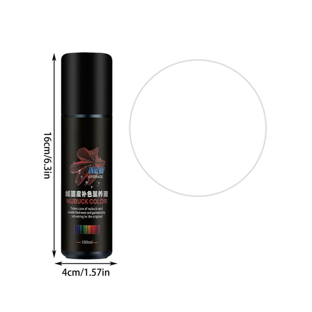 Bdday 100ml Suede Color Restorations Faded Suede For Sneakers Shoes Boots Jackets Purses More- Suede Color Refurbish With Application