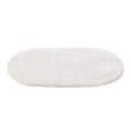 thumbnail image 1 of Maplenight Oval Bathroom Rugs Non Slip Washable 35x24in Soft Absorbent Bath Rugs Quick Dry Anti Mold Shower Rug for Bathroom Floor Tub and Shower White, 1 of 5