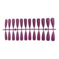 thumbnail image 1 of Comprimés d'Amélioration des Ongles Chic Conception Point Non Sensible aux Allergies Texture Givrée Faux Ongles Conseils de Manucure Charmant JM-12Rose Rouge Violet, 1 of 6