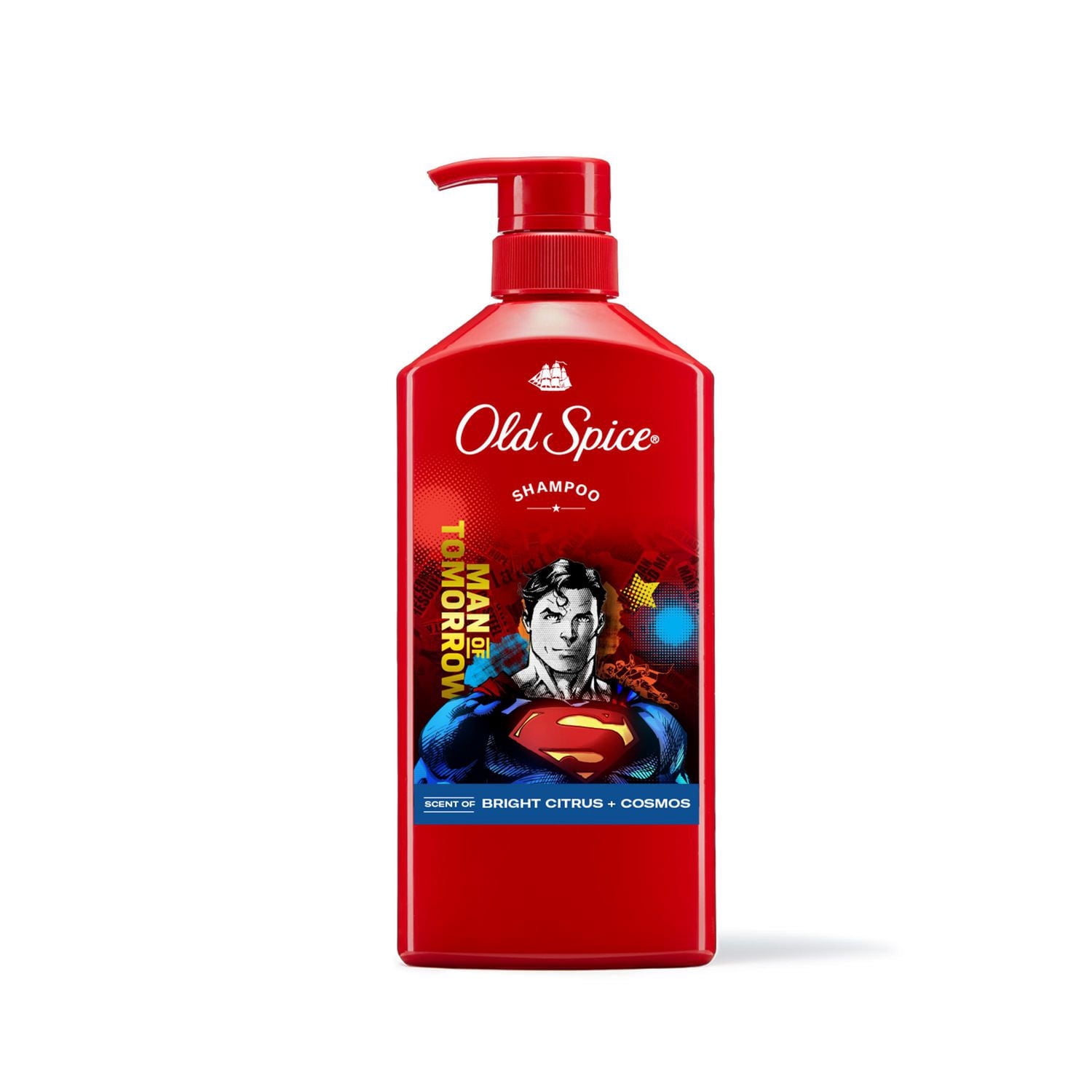 Old Spice Shampoo x Superman, Man of Tomorrow, DC Comics