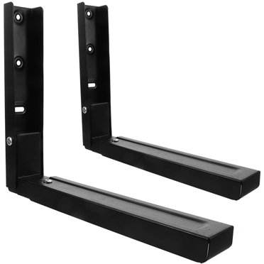 LOVEVER 2 Pcs sous Armoire Kit de Montage pour Micro-Ondes Base Universelle Suspendue Para Microondas Support Mural Supports Muraux