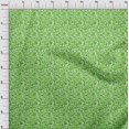 thumbnail image 3 of oneOone Tissu Vert en Polyester Spandex à Motifs Floraux, Tissu pour Robe, Tissu Imprimé au Mètre, 56 Pouces de Large-B8C, 3 of 4