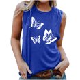 thumbnail image 1 of LSLJS Blouse Sans Manches Imprimée Décontractée pour Femme à Col Rond, Aguichant, Ajustée, Chandail à Enfiler, Débardeurs pour Femmes, 1 of 4