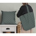 thumbnail image 5 of Soimoi Green Poly Georgette Fabric Arrow & Diamond Geometric Print Fabric by Yard 42 Inch Wide, 5 of 5