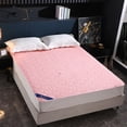 thumbnail image 4 of Waterproof Mattress Protector Pad Quilted Fitted Cover With Cotton Top Layer And Elasticized Skirt For Twin Full Queen King Beds, 4 of 6